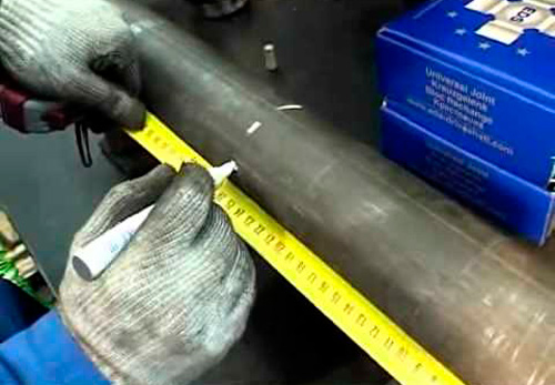 изготовление карданного вала